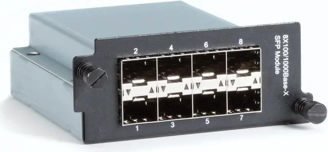 Alt view image 2 of 4 - GIGABIT ETHERNET (1000-MBPS) HARDENED TEMPERATURE SWITCH MODULE - (8) 100/1000-M
