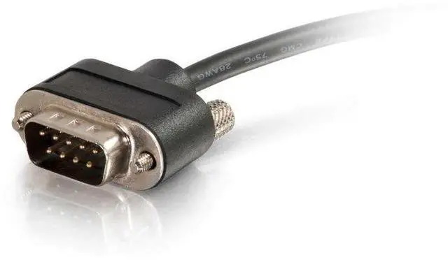 Alt view image 2 of 9 - 15ft CMG-Rated DB9 Low Profile Cable M-F