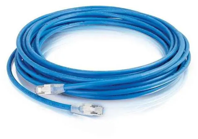 Alt view image 5 of 13 - C2G 43171 35ft HDBaseT Certified CMP Plenum Cat6a Cable - Blue