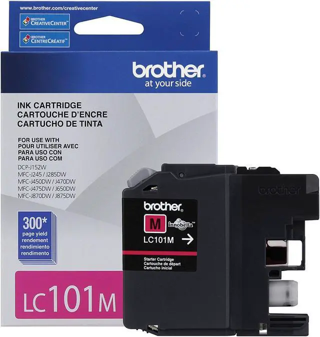 Alt view image 3 of 4 - Brother Innobella LC101M Ink Cartridge - Magenta