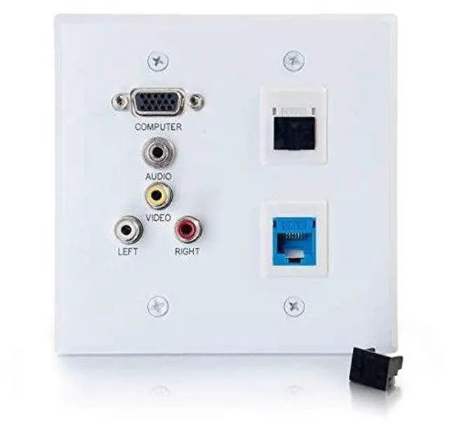 Main image of C2G 21999 Dust Cover - Black (Qty Per Pack: 10)