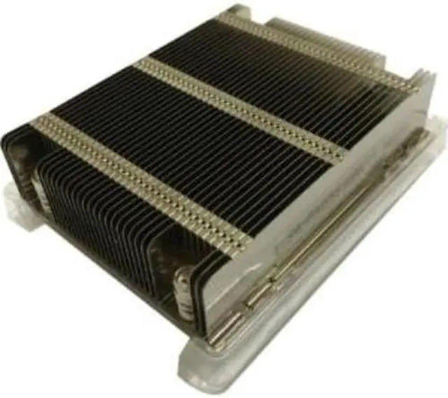 Alt view image 3 of 5 - Supermicro SNK-P0057PS 1U High Performance Passive CPU Heat Sink for X9, X10 UP/DP/MP Systems Equipped w/ a Narrow ILM MB