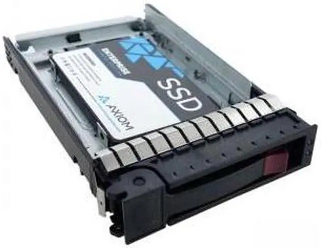 Alt view image 2 of 4 - Axiom 728741-B21-AX Enterprise Ev100 - Solid State Drive - Encrypted - 480 Gb - Hot-Swap - 2.5 Inch (In 3.5 Inch Carrier) - Sata 6Gb/S - 256-Bit Aes