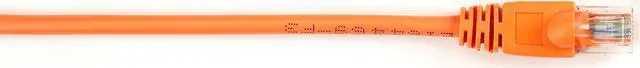 Alt view image 3 of 4 - Black Box CAT6PC-002-OR Cat6 Value Line Patch Cable, Stranded, Orange, 2-Ft. (0.6-M) - Category 6 For Network Device - Patch Cable - 2 Ft - 1 X Rj-45 Male Network - 1 X Rj-45 Male Network - Orange