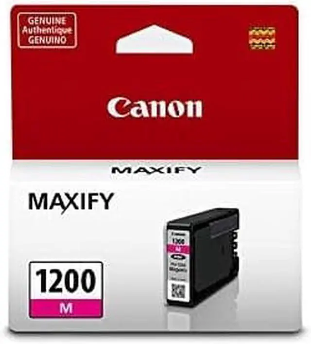 Alt view image 3 of 11 - Canon PGI-1200 M (9233B001) Ink Cartridge, 300 page yield; Magenta