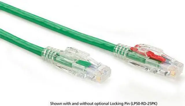 Alt view image 5 of 6 - Black Box C6PC80-GN-03 Taa Gigatrue 3 Cat6Patch Cable (Utp)