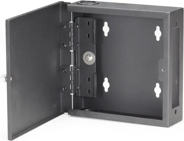 Alt view image 4 of 10 - FIBER ENCLOSURE - WALLMOUNT, MINI DIN RAIL, 1-SLOT ADAPTER, GSA, , 45 DAY STANDA