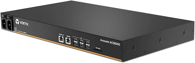Alt view image 5 of 6 - Avocent ACS8008DAC-400 Serial Console , 8-port Dual AC Power