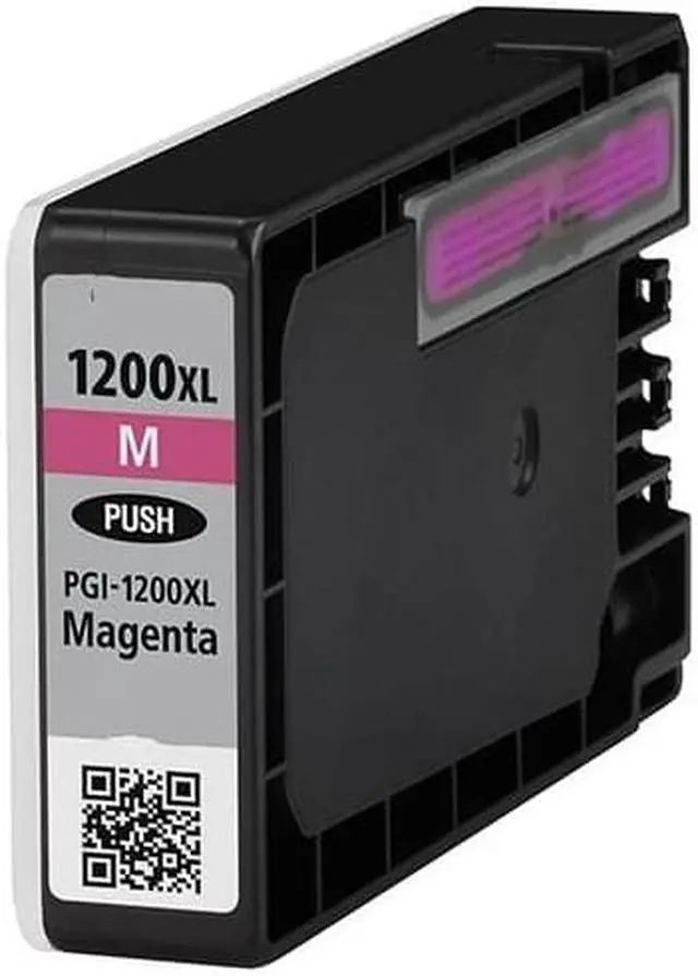 Alt view image 4 of 11 - Canon PGI-1200 M (9233B001) Ink Cartridge, 300 page yield; Magenta