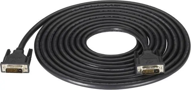 Main image of Black Box Dvi Cable - Dvi Male Video - Dvi Male Video - 15ft (evndvi02-0015_25)