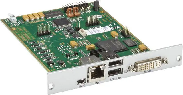 Alt view image 2 of 4 - MODULAR KVM EXTENDER RECEIVER INTERFACE CARD - SINGLE-HEAD, SINGLE-LINK DVI-D, (