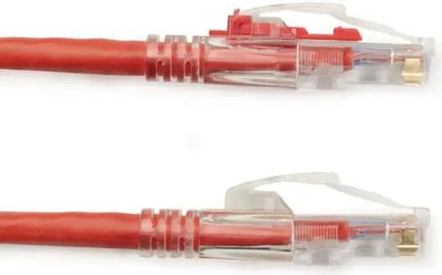 Alt view image 4 of 4 - GigaTrue 3 CAT6 550-MHz Lockable Patch Cable (UTP), Red, 5-ft. (1.5-m)
