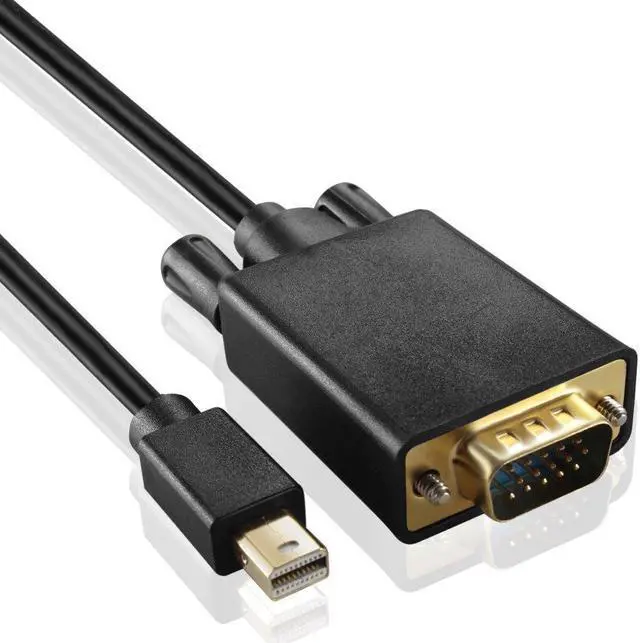 Alt view image 2 of 8 - Total Micro MDP-VGA-TM Mini Displayport (M) To Vga (F) Adapter