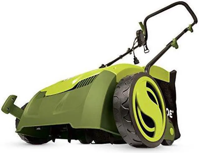 Alt view image 6 of 7 - Sun Joe AJ801E Electric Lawn Dethatcher w/ Collection Bag | 13 inch | 12 Amp | Scarifier