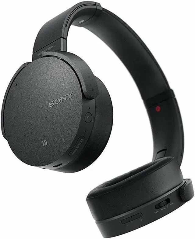 Alt view image 14 of 20 - Sony XB950N1 Extra Bass Wireless Noise Canceling Headphones, Black