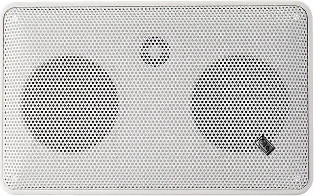 Alt view image 3 of 12 - Poly-Planar 3-Way Platinum Panel Marine Speaker - (Pair) White