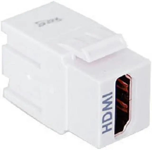 Alt view image 4 of 7 - ICC IC107HDMWH 1.3 HDMI Female to Female Module; White