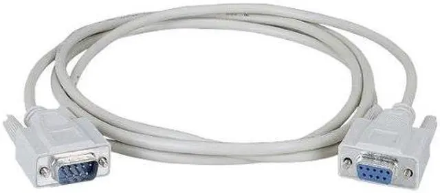 Alt view image 9 of 9 - Black Box BC00230 RS-232 Serial Cable - Shielded, PVC, Molded, DB9 Male/Female with Thumbscrews, 10 ft.