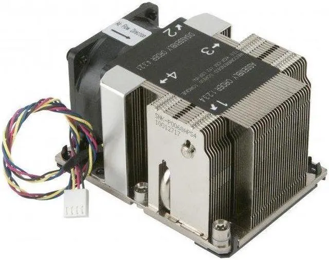Alt view image 2 of 10 - Supermicro 2U Active CPU Heat Sink Socket LGA3647-0 (SNK-P0068APS4)
