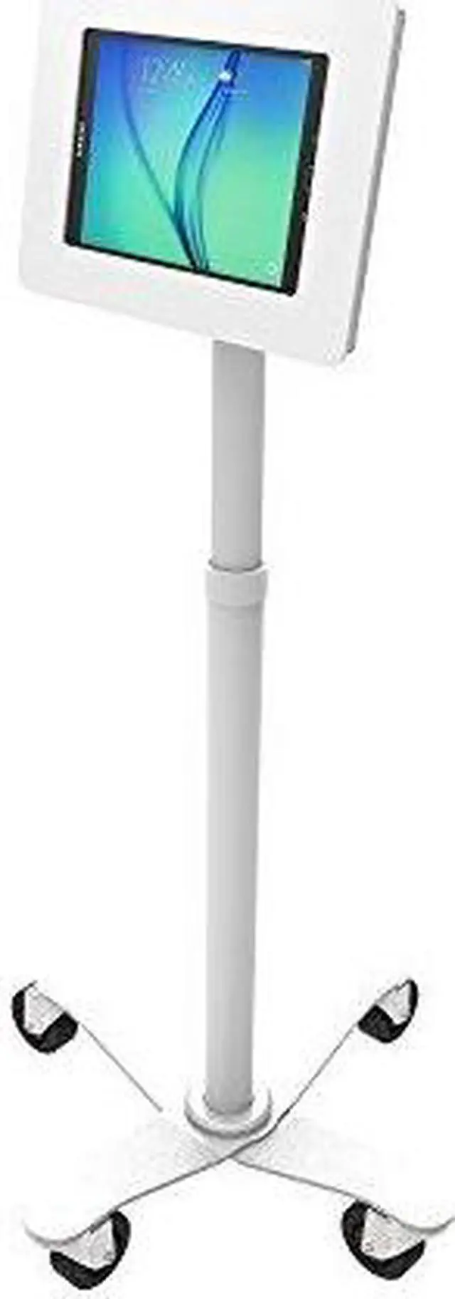 Alt view image 5 of 15 - Compulocks Group MCRSTDW RISE ROLLING KIOSK STAND WHITE