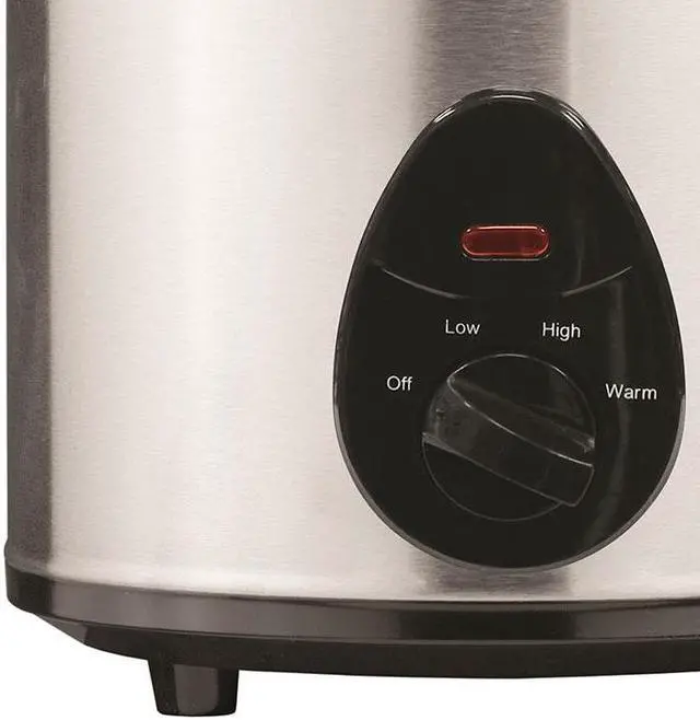 Alt view image 10 of 18 - Brentwood SC-130S 3-Quart Slow Cooker (Stainless Steel Body)