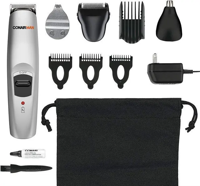 Alt view image 3 of 6 - Conair(R) GMT189GB 13-Piece All-in-1 Grooming System