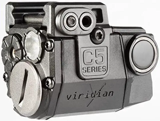 Alt view image 19 of 20 - Viridian C5L Universal Sub-Compact Green Laser Sight with Tactical Light