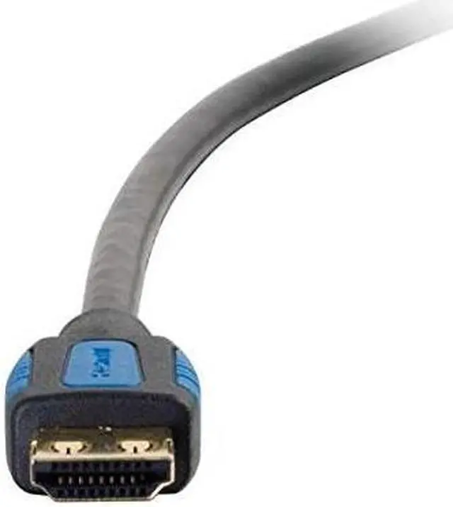 Alt view image 5 of 11 - C2G 29679 4K UHD High Speed HDMI Cable (60Hz) with Gripping Connectors, Black (12 Feet, 3.65 Meters)