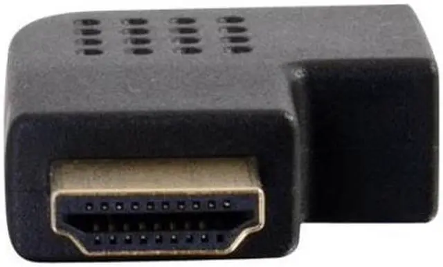Main image of C2G 43291 Right Angle HDMI Adapter - Left Exit, Black