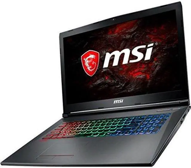 Alt view image 8 of 8 - MSI GF72VR 7RF-650 17.3" LCD Notebook - Intel Core i7 (7th Gen) i7-7700HQ Quad-core (4 Core) 2.80 GHz - 16 GB DDR4 SDRAM - 1 TB HDD - Windows 10 - 1920 x 1080 - True Color Technology - Black - NV