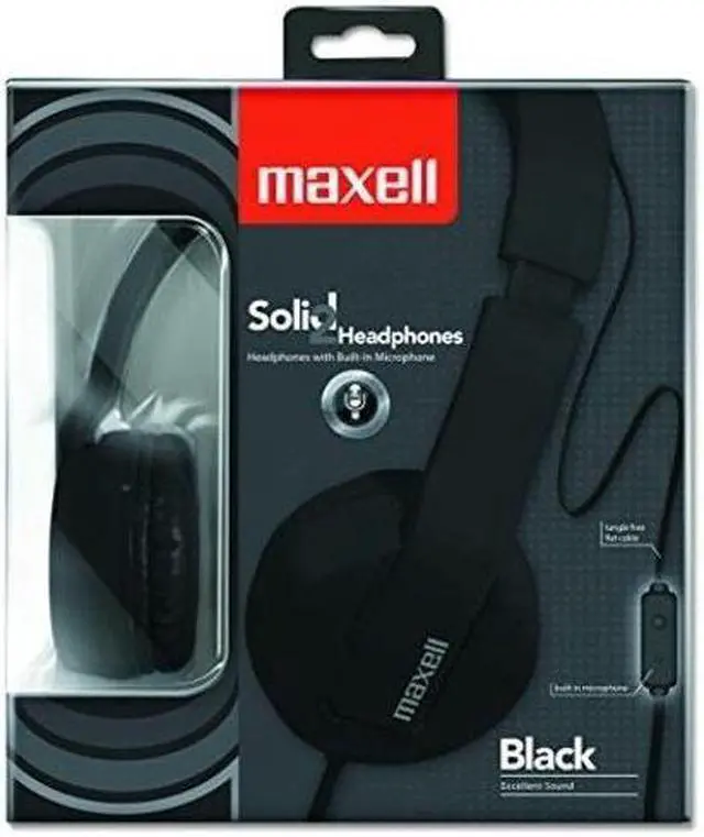 Alt view image 5 of 18 - Maxell Solid Headset 290103