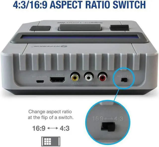 Alt view image 7 of 17 - Hyperkin SupaRetroN HD Gaming Console for Super NES/Super Famicom