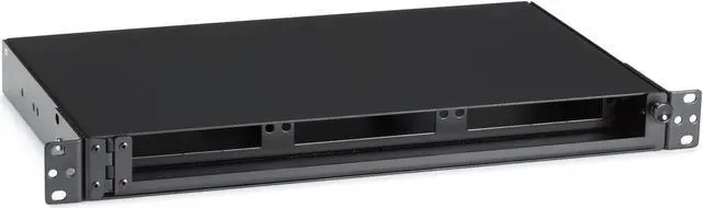 Main image of Black Box Rackmount Fiber Shelf, 1U, 3-Adapter Panel