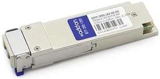 Main image of AddOn Arista Networks QSFP-100G-LR4 Compatible TAA Compliant 100GBase-LR4 QSFP28 Transceiver (SMF,
