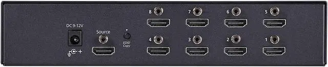 Alt view image 2 of 11 - Black Box VSP-HDMI1X8-4K 1x8 4K HDMI Splitter