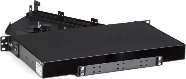 Alt view image 2 of 17 - Black Box Rackmount Fiber Shelf, 1U, 3-Adapter Panel
