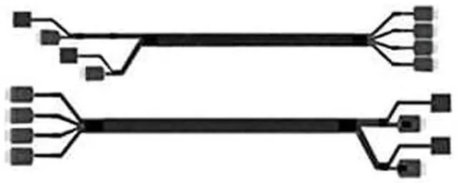 Alt view image 4 of 11 - Intel Cable A2U8PSWCXCXK2 2U 8Port Oculink Switch Card 8x NVMe Drives Cable Kit (A2U8PSWCXCXK2)