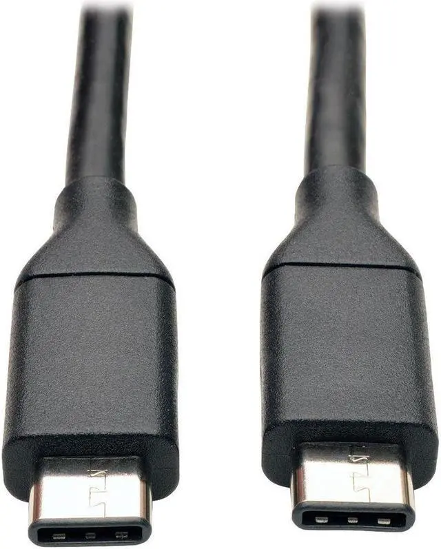 Alt view image 2 of 9 - Tripp Lite U420-003 Black USB 3.1 Gen 1 (5 Gbps) Cable, USB Type-C (USB-C)