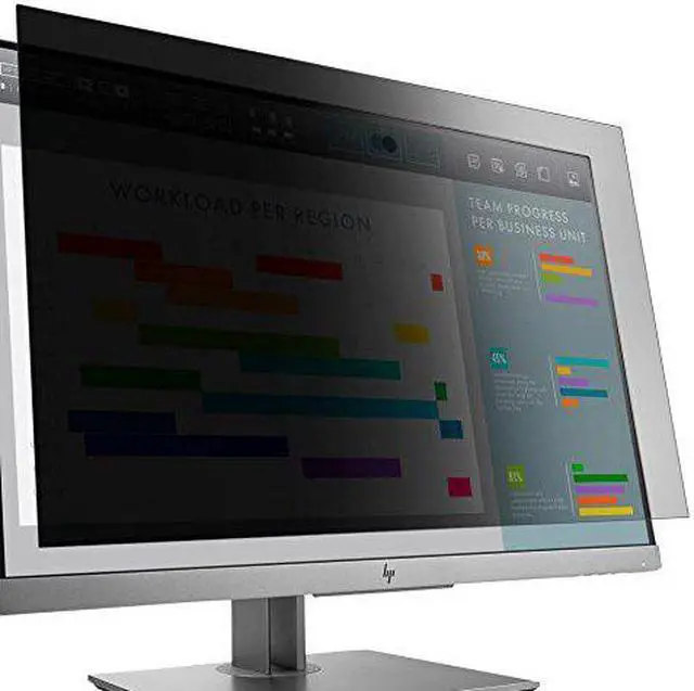Alt view image 13 of 14 - Targus 4Vu Privacy Screen for HP EliteDisplay E243i - AST037GLZ