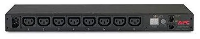 Alt view image 4 of 10 - APC Rack PDU, Metered, 1U, 12A/208V, 10A/230V, (8) C13