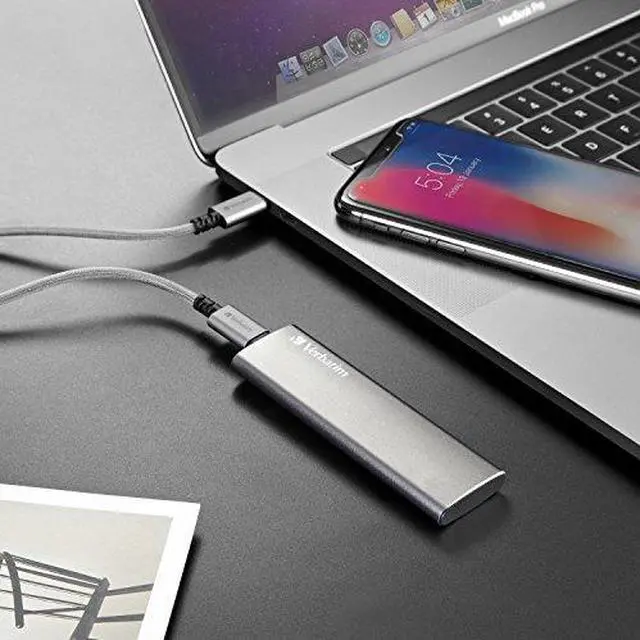 Alt view image 6 of 14 - Verbatim VX500 120GB USB 3.1 Gen 2 Solid State Disk - External