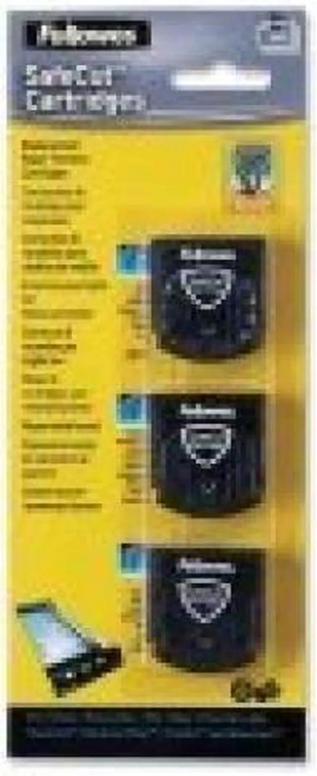 Alt view image 5 of 11 - Fellowes 5411304 Replacement Safecut Blade Cartridges - 3pk Assorted