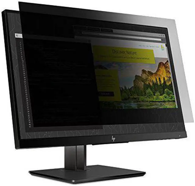 Alt view image 8 of 10 - Targus 4Vu Privacy Screen for HP EliteDisplay E243 and HP Z24nf G2, Landscape - AST039GLZ