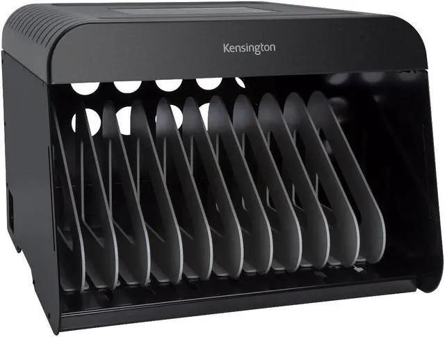Alt view image 5 of 20 - Kensington Universal Laptop/Tablet AC Lock & Charge Station - Metal