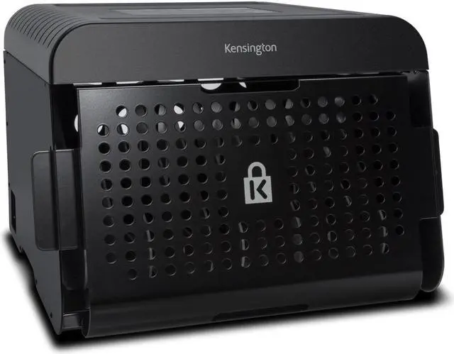 Alt view image 4 of 20 - Kensington Universal Laptop/Tablet AC Lock & Charge Station - Metal