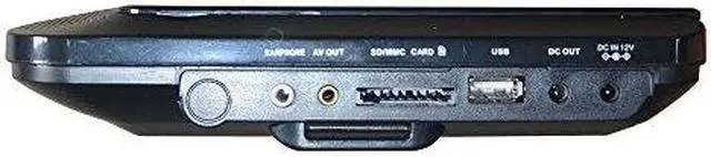 Alt view image 2 of 20 - SYLVANIA(R) SDVD9957 9" Dual-Screen Portable DVD Player