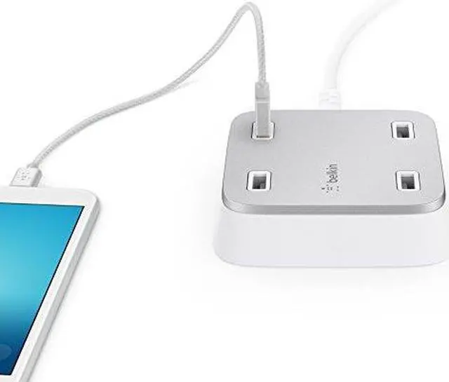 Alt view image 5 of 13 - Belkin Family RockStar 4-Port USB Charger