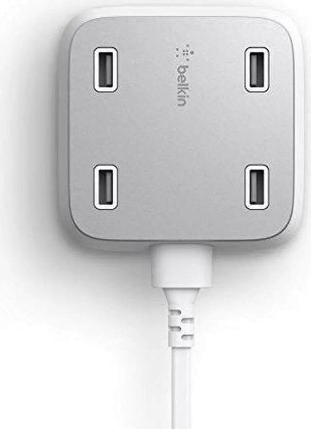 Alt view image 6 of 13 - Belkin Family RockStar 4-Port USB Charger