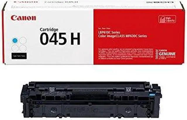 Alt view image 9 of 20 - Canon 045 H High Yield Toner Cartridge - Cyan