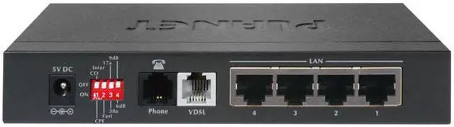 Alt view image 2 of 2 - Planet VC-234 4-Port Ethernet over VDSL2 Bridge VDSL2 Profile 17a/30a CO / CPE bridge solution